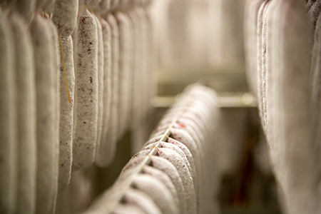 Metzgerei Schiller Hof Salami Reifeananlage