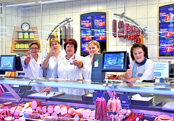 Metzgerei Schiller Hof, Shop im Netto
